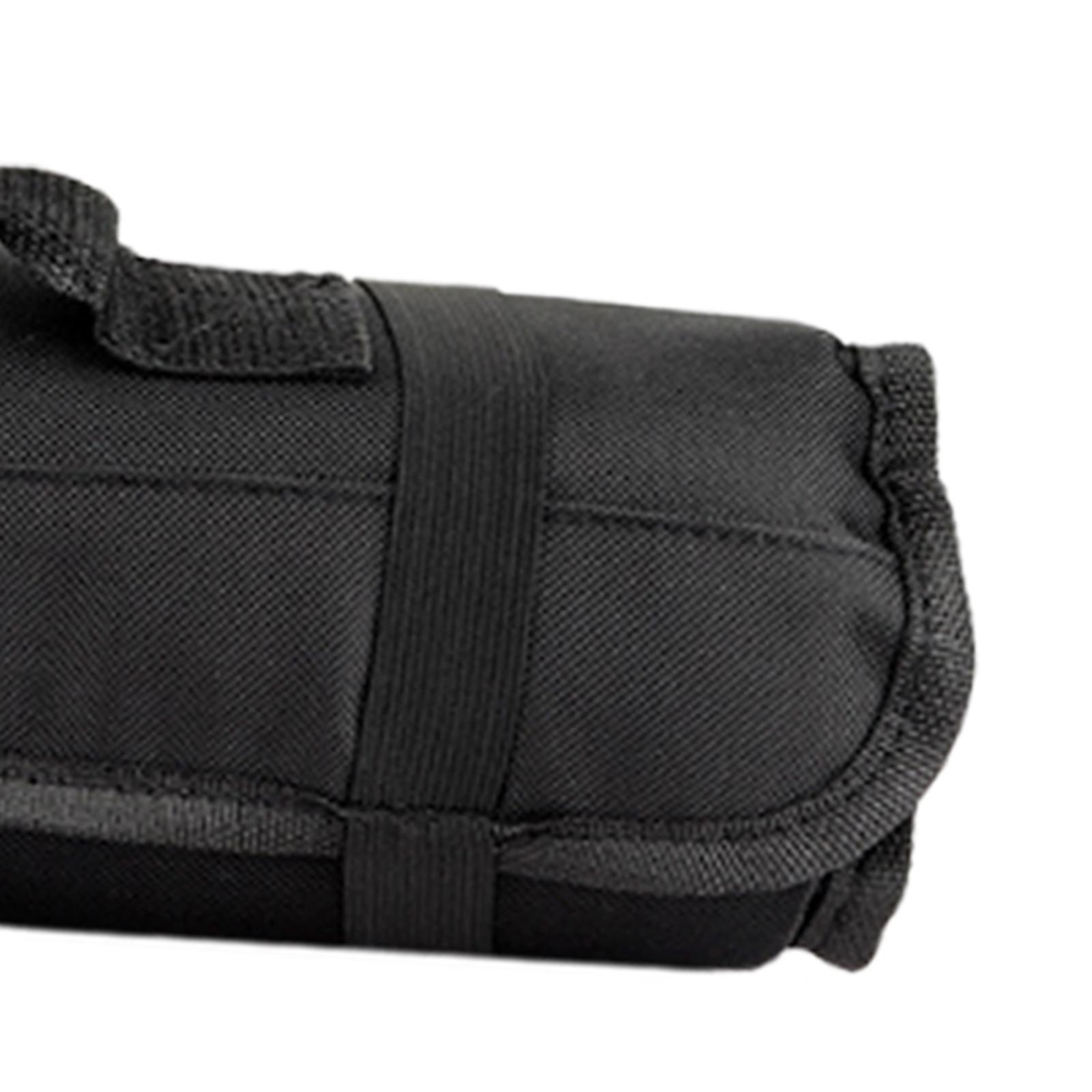 Camping Cooking Utensil Roll - Kochmesser-Rolltasche aus Oxford-Gewebe, durchstoßfeste Aufbewahrungstasche, Utensilien-Organizer