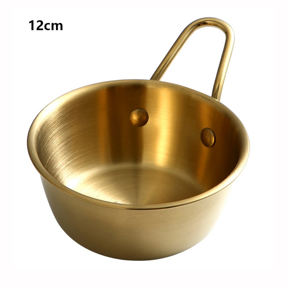Camping Cooking Materials - Edelstahl-Kochschüssel mit Skala für den Haushalt,