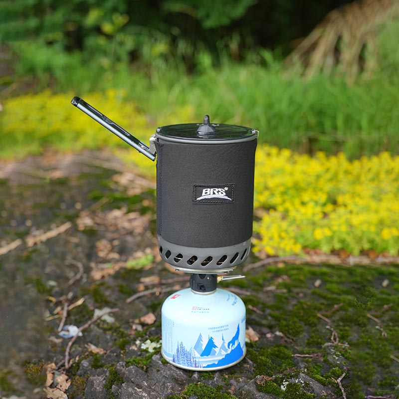 Camping Cooking System - BRS-T62 Outdoor-Kollektor-Boiler-Reaktor Wandern BC Leichtgewichtiger Kocher