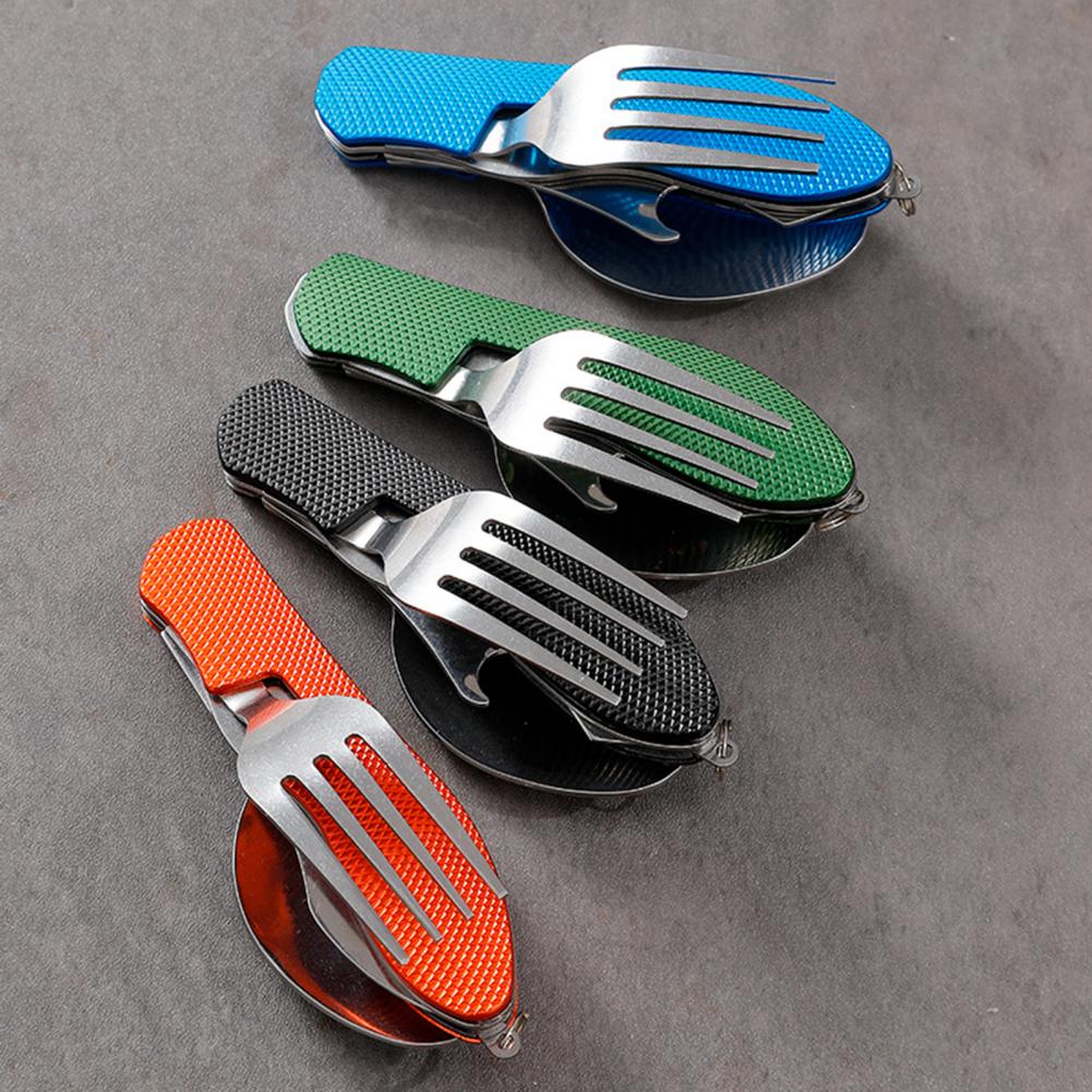 Camping Cooking Tray - Klappbesteck für den Außenbereich, Metall, Picknick,