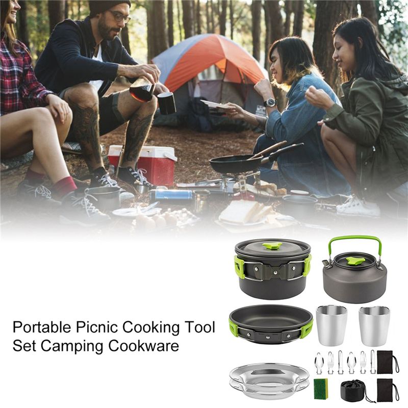【KÄUFER】Camping-Kochgeschirr,  – Camping Outdoor Cooking Equipment Bewertung und Preis