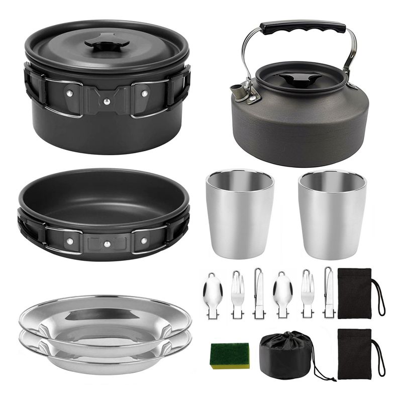 【KÄUFER】Camping-Kochgeschirr,  – Camping Outdoor Cooking Equipment Bewertung und Preis