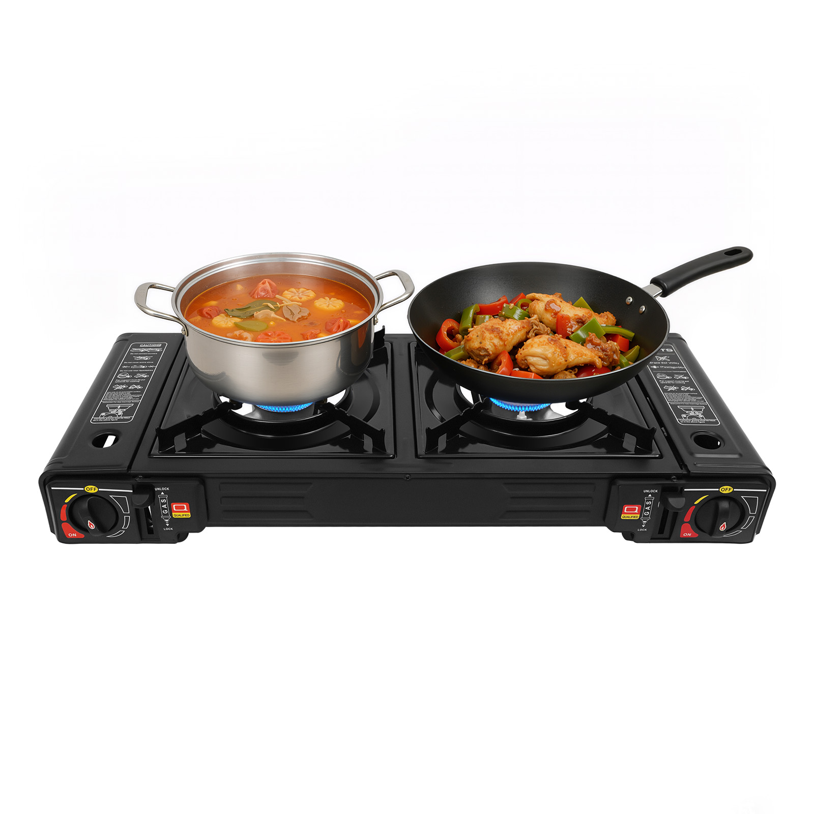 Tragbarer Campingkocher, 2-Bre – Camping Cooking Tray Bewertung und Preis