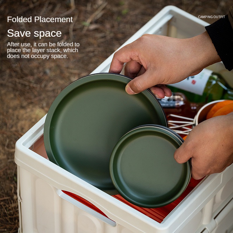 Aluminium Legierung Esszimmer  – Camping Cooking Tray Bewertung und Preis