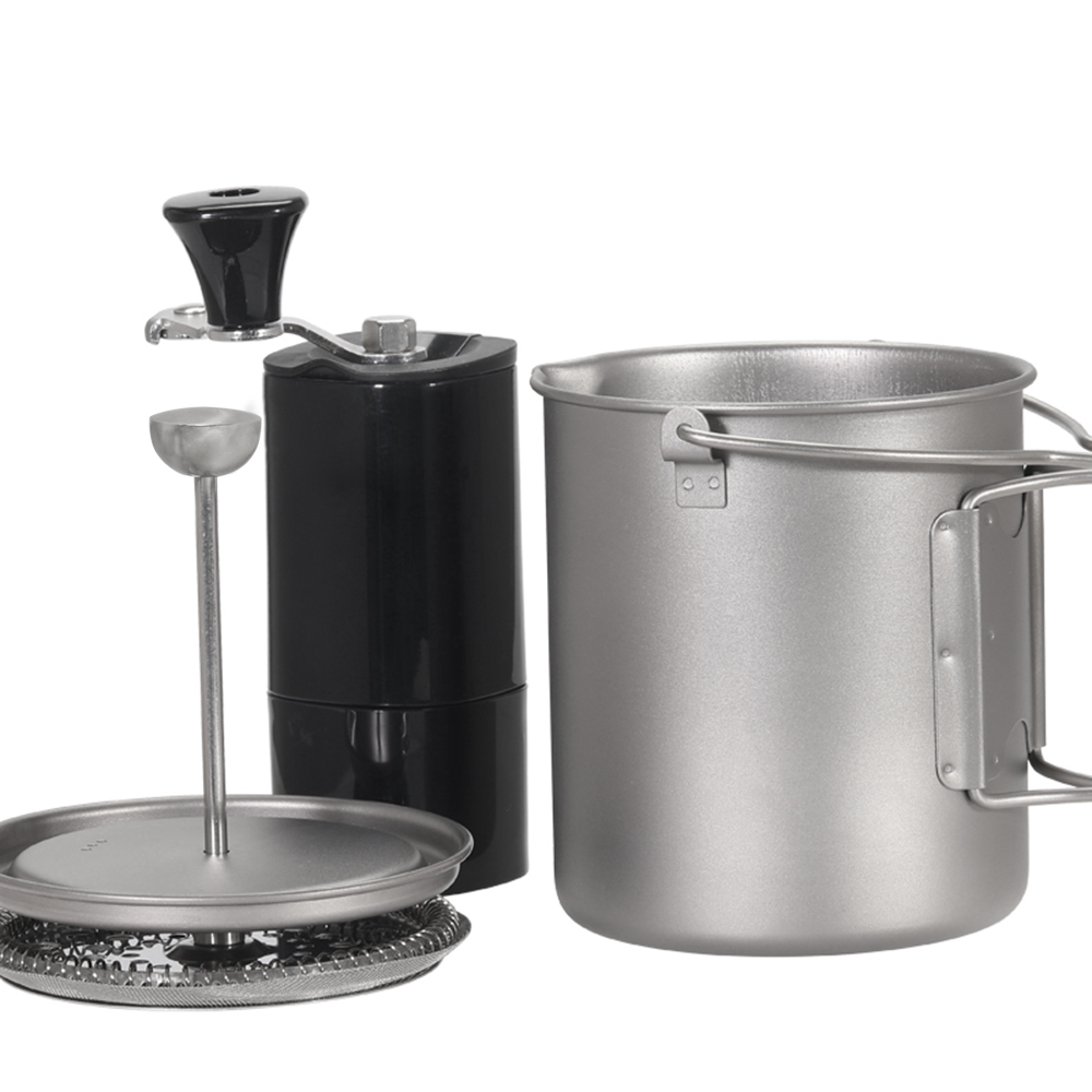 Lixada 750ml titan kaffeetasse – Camping Cooking Set Stainless Steel Bewertung und Preis