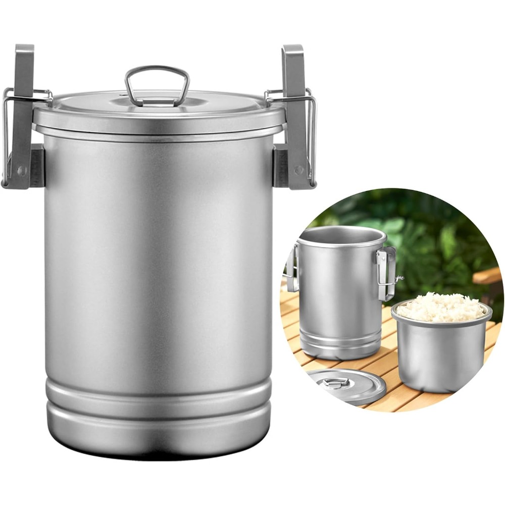 Camping-Kochtopf-Set mit Decke – Nesting Camping Cooking Set Bewertung und Preis