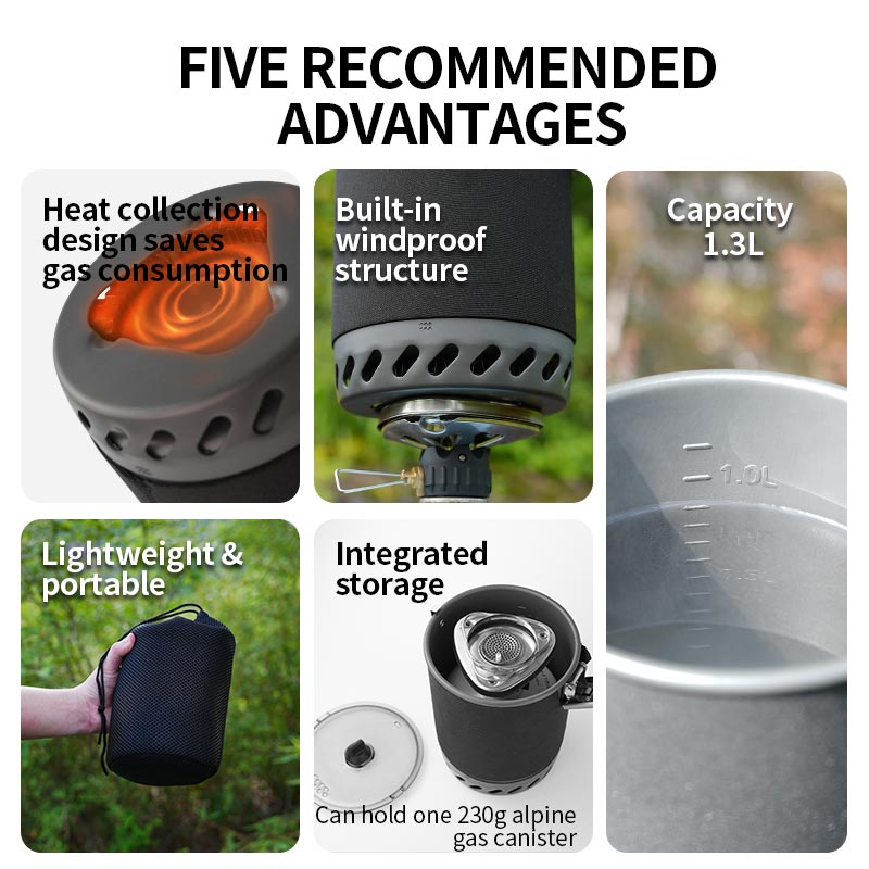 BRS-T62 Outdoor-Kollektor-Boil – Camping Cooking System Bewertung und Preis