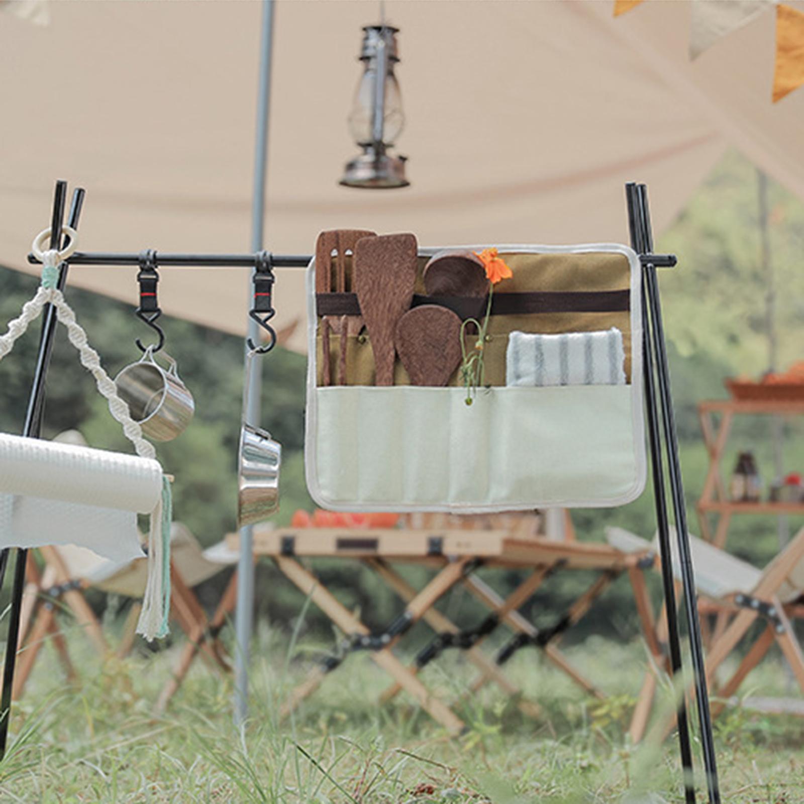Besteck-Aufbewahrungstasche, H – Camping Cooking Utensil Roll Bewertung und Preis
