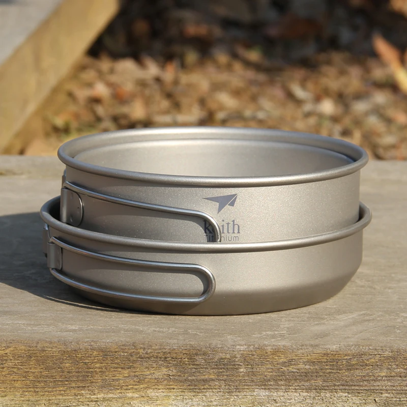 Keith 3pcs Titan Kochgeschirr  – Camping Outdoor Cooking Equipment Bewertung und Preis