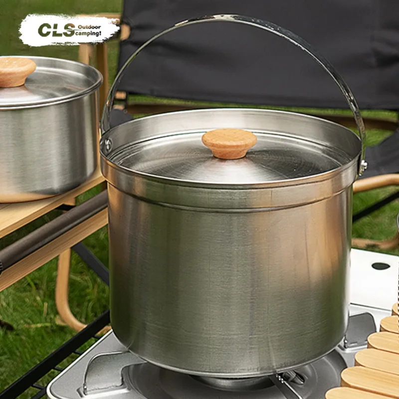 NOBANA&CLS 22-teiliges Edelsta – Camping Cooking Set Stainless Steel Bewertung und Preis