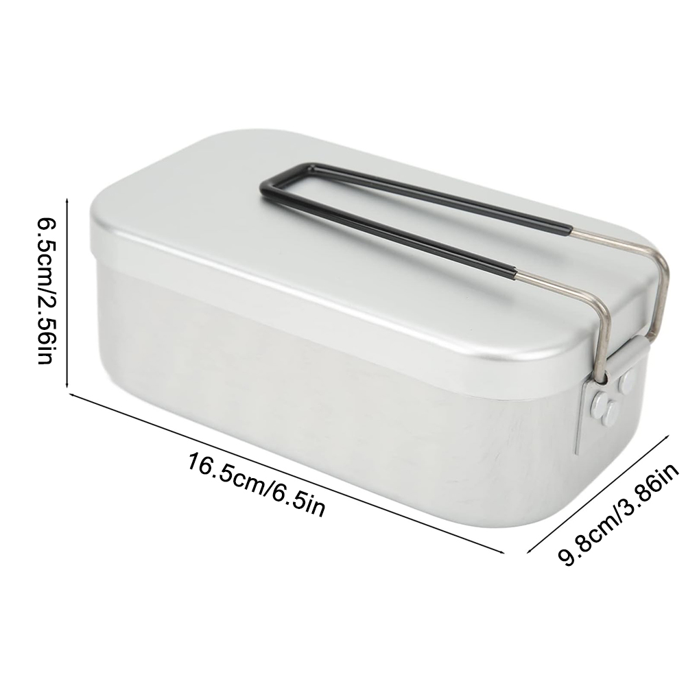 800ML Aluminium Mittagessen Bo – Camping Cooking Box Bewertung und Preis