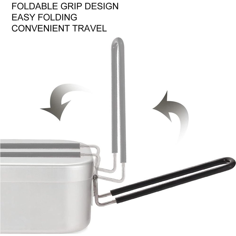 800ML Aluminium Mittagessen Bo – Camping Cooking Box Bewertung und Preis