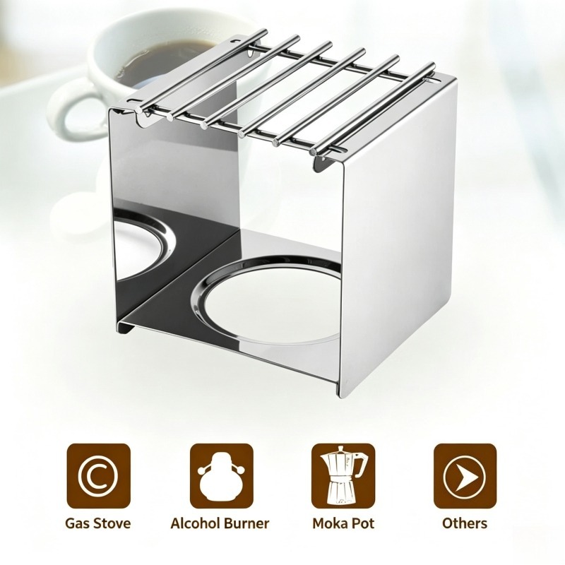Quadratischer Kaffeekocherstän – Camping Outdoor Cooking Equipment Bewertung und Preis