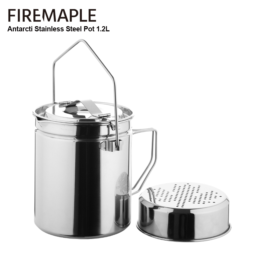 Feuer-Ahorn 1,2 l Edelstahl-Da – Camping Cooking System Bewertung und Preis