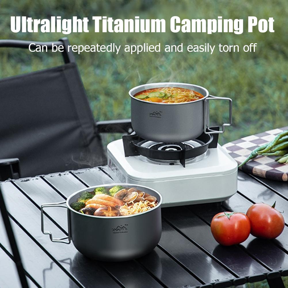 Ultraleichtes Titan-Kochgeschi – Camping Cooking Set Stainless Steel Bewertung und Preis