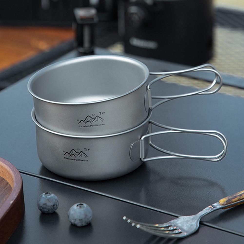 Ultraleichtes Titan-Kochgeschi – Camping Cooking Set Stainless Steel Bewertung und Preis