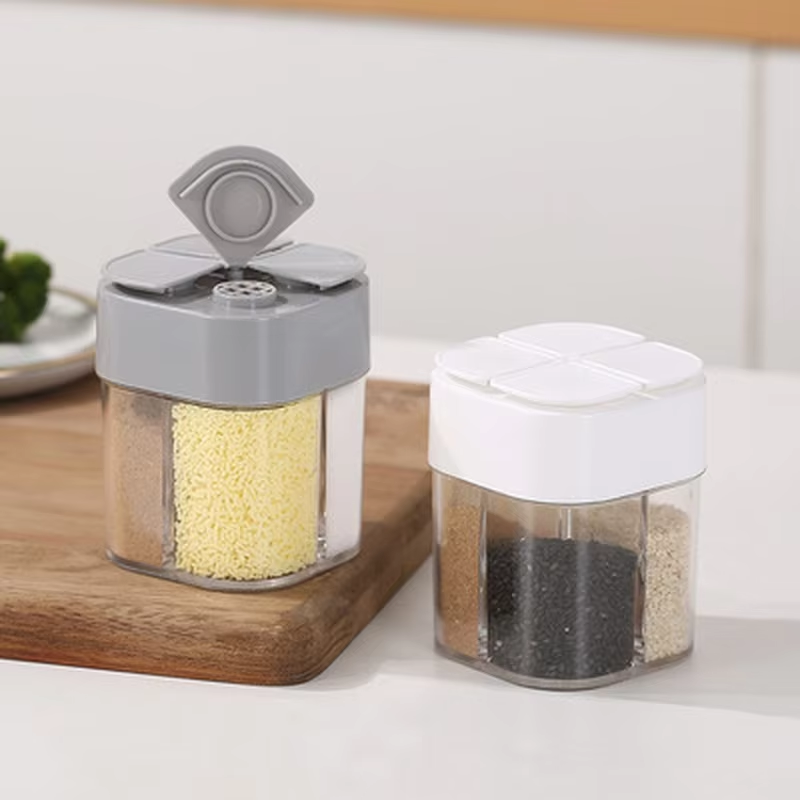 4-in-1-Kunststoff-Gewürzspende – Camping Cooking Box Bewertung und Preis