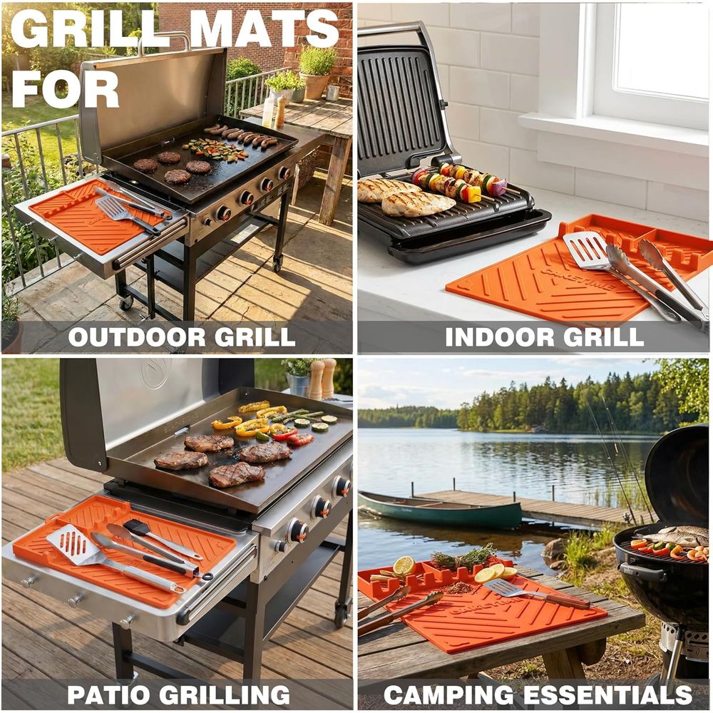 Silikon-Grillmatten oder Grill – Camping Cooking Area Bewertung und Preis