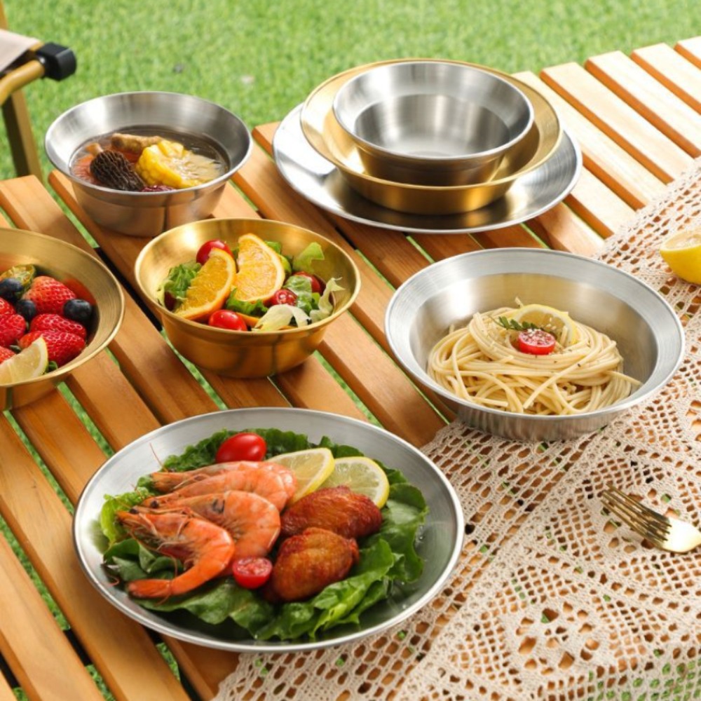 Besteckset aus Edelstahl, Tell – Camping Cooking Set Stainless Steel Bewertung und Preis