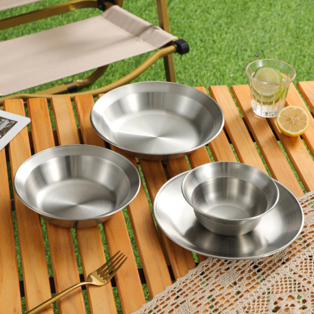Besteckset aus Edelstahl, Tell – Camping Cooking Set Stainless Steel Bewertung und Preis